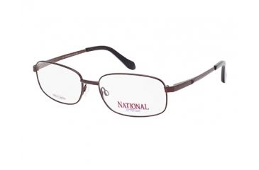 Image of National NA0333 Eyeglass Frames - Dark Brown Frame Color