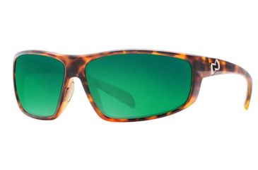 Image of Native Eyewear Bigfork Sunglasses, Desert Tort Frame, Green Reflex Lens, Polarized, 161 312 529