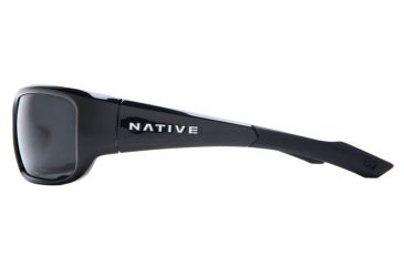 Image of Native Eyewear Bolder Sunglasses, Iron Frame, Gray Lens, Polarized, 138 300 502