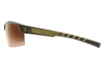 Image of Native Eyewear Catamount, Matte Moss Frame, Brown Lens, 189 356 524