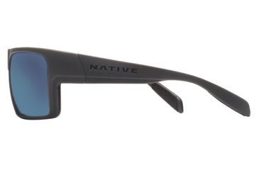Image of Native Eyewear Eldo, Granite / Matte Black / Granite Frame, Blue Reflex, 177 905 526