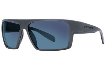 Image of Native Eyewear Eldo Progressive Prescription Sunglasses,Granite/Asphalt/ Granite Frame,Polarized,177 905 526PR