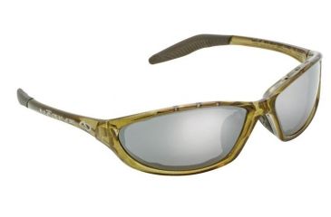 Image of Native Eyewear Silencer Sunglasses, Moss Frame, Silver Reflex Gray Lens, Polarized, 115 356 521