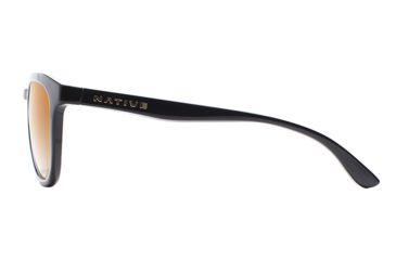 Image of Native Eyewear Sixty-Six Progressive Prescription Sunglasses, Gloss Black Frame, Polarized, 192 300 527PR