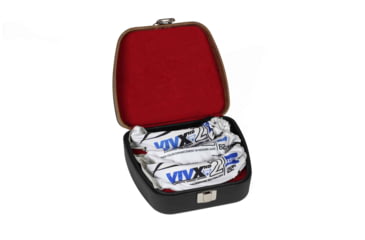 Image of Negrini Shooting Sports Eyewear Case, Black/Bordeaux, 3105LXX/5584