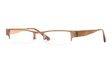 Image of Nicole Miller Collection NL Luxe SENL LUXE00 Bifocal Prescription Eyeglasses - Truffle SENL LUXE005140 BN