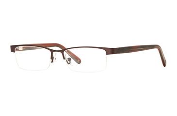 Image of Nicole Miller Empowered SENM EMPO00 Eyeglass Frames - Terracotta SENM EMPO005135 BUR