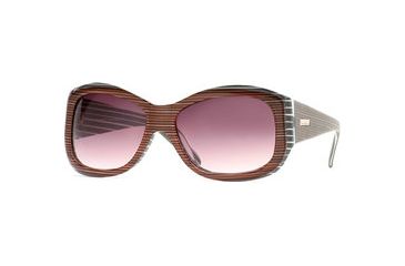 Image of Nicole Miller Grande Dame SENM GRAD06 Sunglasses - Mocha Slate SENM GRAD065835 GY