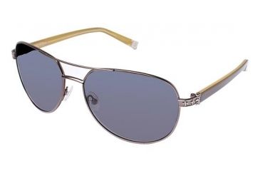 Image of Nicole Miller Norfolk Single Vision Prescription Sunglasses NMNORFOLK03 - Frame Color Gunmetal