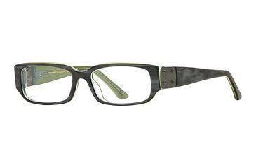 Image of Nicole Miller True Form SENM TRUE00 Progressive Prescription Eyeglasses - Granite Lime SENM TRUE005030 GY