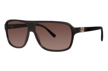 Image of Nicole Miller Vandam Sunglasses - Frame Chocoloate Brown, Lens Color Brown Gradient NMVANDAM02