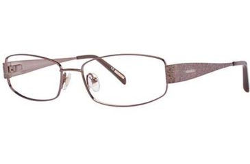 Image of Nina Ricci NR2259F Progressive Prescription Eyeglasses - Frame Chocolate, Size 54/16mm NR2259F02