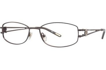 Image of Nina Ricci NR2294 Progressive Prescription Eyeglasses - Frame Chocolate NR2294F02