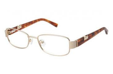 Image of Nina Ricci NR2401CF Bifocal Prescription Eyeglasses - Frame GOLD/TORTOISE, Size 53/16mm NR2401CF04