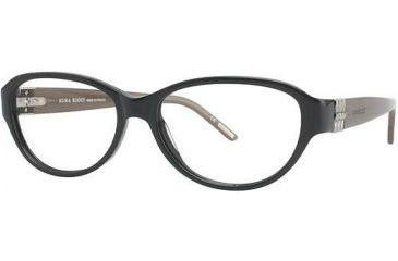 Image of Nina Ricci NR2579 Progressive Prescription Eyeglasses - Frame Black/Taupe NR2579F01