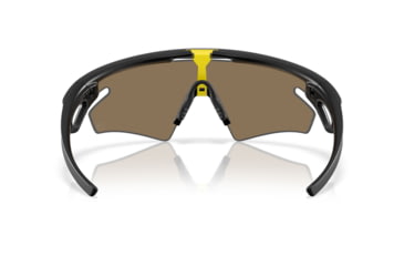 Image of Oakley 2025 Tour De France Sphaera Slash Sunglasses, Matte Black Ink, PRIZM 24K Polarized, PRIZM 24K Polarized, OO9499-0836