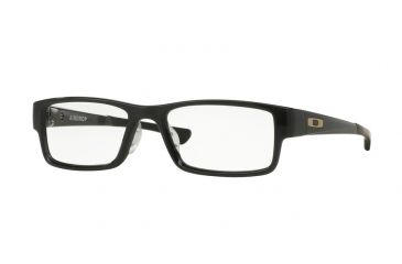 Image of Oakley A AIRDROP OX8065 Single Vision Prescription Eyeglasses 806501-53 - Black Ink Frame