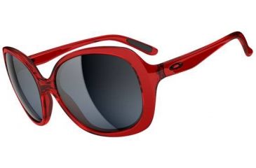 Image of Oakley Backhand Sunglasses, Cherry Red OO9178-02-RX