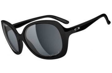Image of Oakley Backhand Sunglasses, Backhand Polished Black OO9178-07-RX