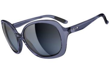 Image of Oakley Backhand Sunglasses, Crystal Black OO9178-12-RX