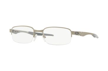 Image of Oakley BACKWIND 0.5 OX3163 Progressive Prescription Eyeglasses 316302-52 - Light Frame, Clear Lenses
