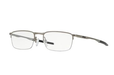Image of Oakley Barrelhouse 0.5 Progressive Prescription Eyeglasses 317403-51 - Light Frame, Clear Lenses