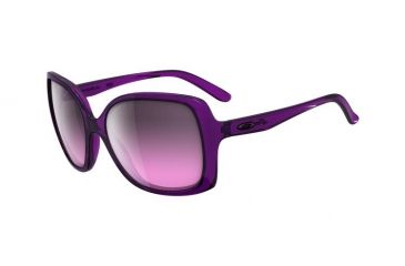 Image of Oakley Beckon Grape Juice Frame w/ Black Violet GradientLenses Women's Prescription Sunglasses OO9125-03