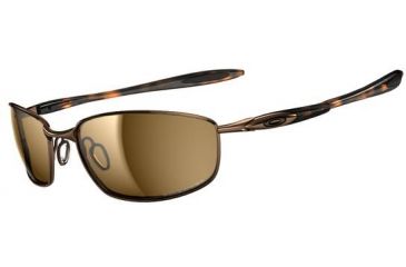 Image of Oakley Blender Progressive Prescription Sunglasses - Brown Chrome /Tortoise Frame OO4059-04
