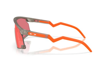 Image of Oakley BXTR Sunglasses, Matte Grey Ink, PRIZM Trail Torch, PRIZM Trail Torch, OO9280-1439