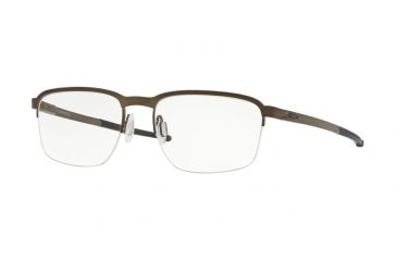 Image of Oakley CATHODE OX3233 Eyeglass Frames 323302-54 - Pewter Frame, Clear Lenses