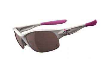 Image of Oakley Commit SQ Women's Breast Cancer Polished White  Bifocal Rx Sunglasses 24-176