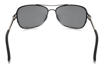 Image of Oakley Conquest Sunglasses Polished Black/Black Frame, Black Iridium Polarized Lens-OO4101-04