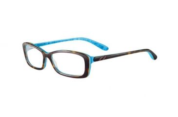 Image of Oakley Cross Court Eyeglasses Frame, Size 53 - Tortoise Letterpress OX1071-0353