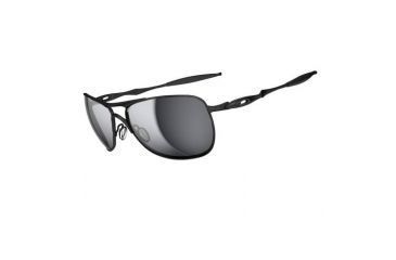 Image of Oakley Crosshair Sunglasses, Matte Black Frame, Black Iridium Lens OO4060-03