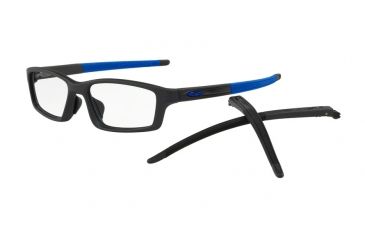 Image of Oakley CROSSLINK PITCH ASIA FIT OX8041 Bifocal Prescription Eyeglasses, 56mm, Steel, OX8041-804121-56-BI