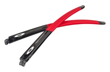 Image of Oakley Crosslink Pitch Frame Temple Arms, Grey Smoke/Neon Red, RKT0134AA-C0001