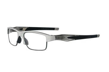 Image of Oakley Crosslink Switch Eyeglasses 312803-53 - Brushed Aluminum