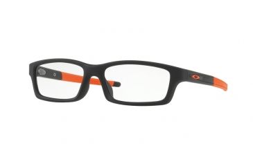 Image of Oakley CROSSLINK YOUTH A OX8111 Single Vision Prescription Eyeglasses, 53mm, Matte Black, OX8111-811105-53-SV