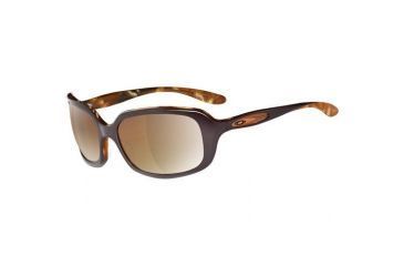 Image of Oakley Disguise Brown Taffy Frame w/ DarkBrownGradient Lenses Women's Prescription Sunglasses OO2030-04