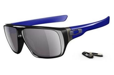 Image of Oakley Dispatch Polished Black Frame w/ Grey Lenses Sunglasses OO9090-13