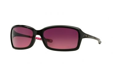 Image of Oakley DISPUTE OO9233 Progressive Prescription Sunglasses OO9233-923311-60 - Lens Diameter 60 mm, Frame Color Polished Black