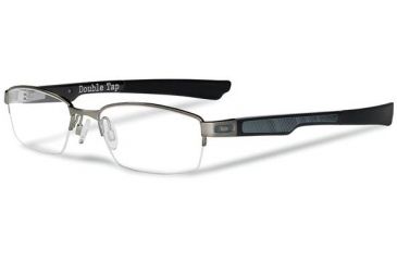 Image of Oakley Double Tap Single Vision Brushed Chrome Frame