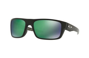 Image of Oakley DROP POINT OO9367 Progressive Prescription Sunglasses, 60mm, Matte Black Prizmatic, OO9367-936722-60-PRO