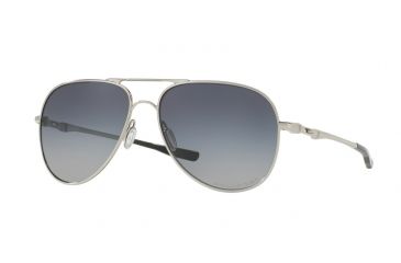 Image of Oakley ELMONT M &amp; L OO4119 Progressive Prescription Sunglasses OO4119-411902-60 - Lens Diameter 60 mm, Frame Color Polished Chrome