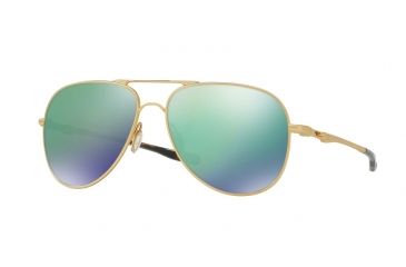 Image of Oakley ELMONT M &amp; L OO4119 Progressive Prescription Sunglasses OO4119-411903-60 - Lens Diameter 60 mm, Frame Color Satin Gold