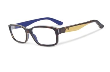 Image of Oakley ENTRY FEE OX1072 Progressive Prescription Eyeglasses 107205-52 - Tortoise Night Frame