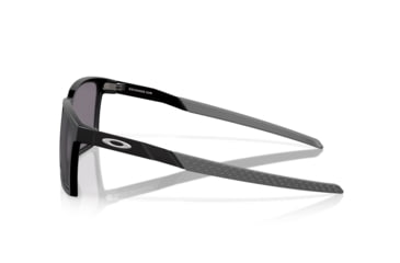 Image of Oakley Exchange Sun Sunglasses, Satin Black, PRIZM Grey Polarized, PRIZM Grey Polarized, OO9483-0456