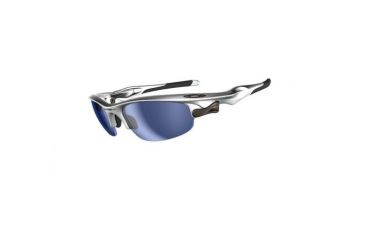 Image of Oakley Fast Jacket Single Vision Prescription Sunglasses - Silver Frame OO9097-11