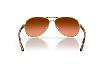 Image of Oakley Feedback OO4079 Sunglasses - Womens, Polished Gold, 59, OO4079-407941-59