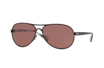 Image of Oakley FEEDBACK OO4079 Single Vision Prescription Sunglasses OO4079-407910-59 - Lens Diameter 59 mm, Frame Color Blackberry